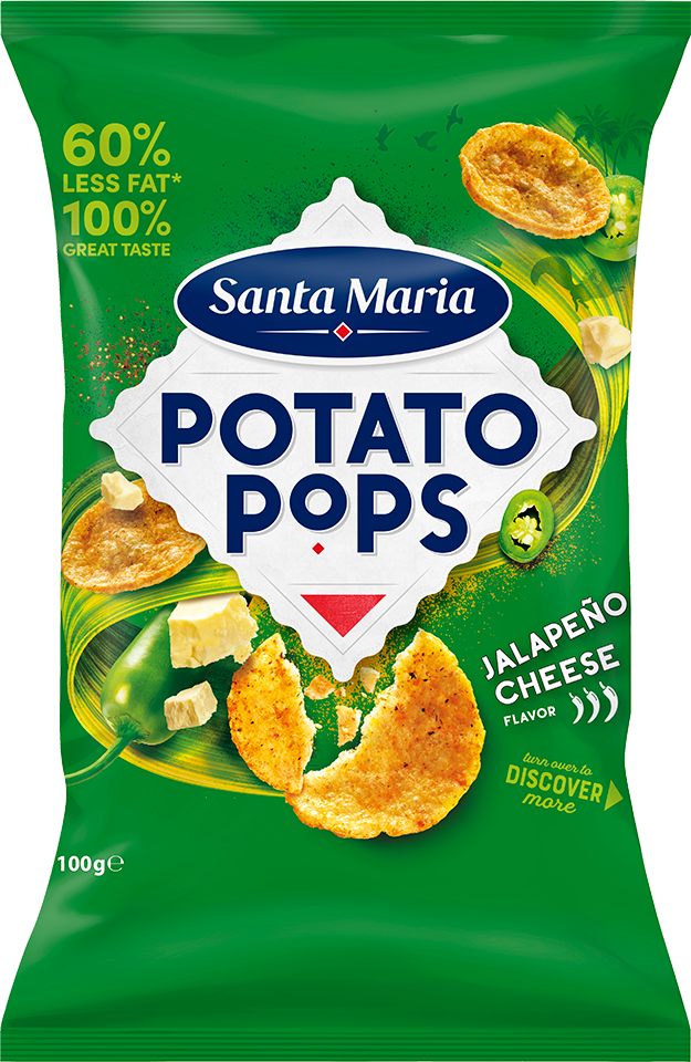 Chips Jalapenõ Cheese Potato Pops