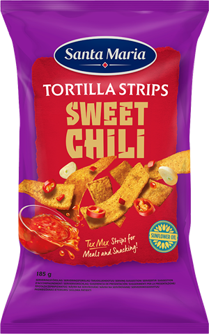 Tortilla Strips Sweet Chili 185g